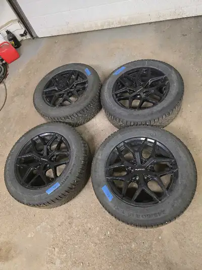 I have a winter set of wheels that came off of a 2022 Chevy Blazer. The tires are continental ice co...