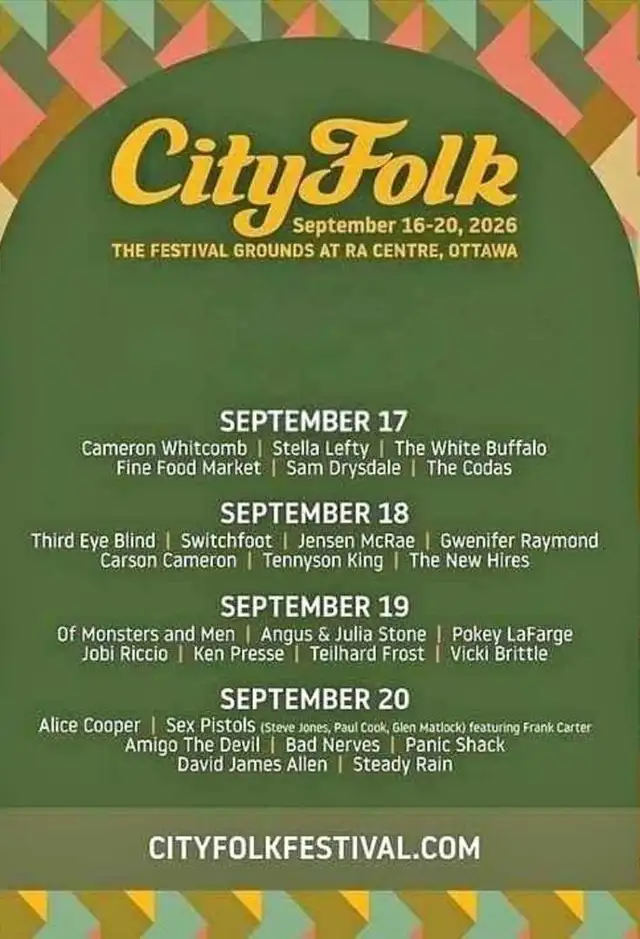 OBO City Folk General Admission Sept 17-20