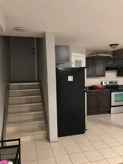 2 furnished rooms is available for rent in 3 bedroom Basement (just 6/7 Steps Down) in Bi-level Home...