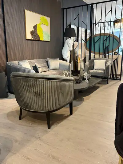 Milan sofa and 2 armchair , View more