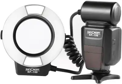 K&F Concept KF-150 Macro Ring Flash Kit, View more