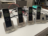 4 Vtech Landline Phones