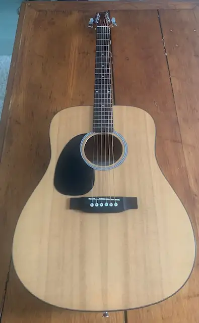 Left Handed Denver Acoustic Guitar & Gig bag, View more