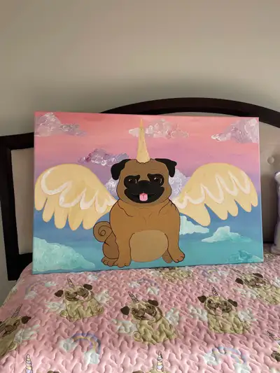 Custom made canvas Dimensions - 36” x 24”