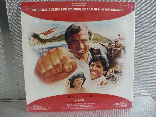 ENNIO MORRICONE - LE RUFFIAN BANDE ORIGINALE DU FILM LP-198362863259246465121