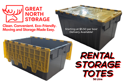 Pack Smarter, Not Harder, with Rental Storage Totes!, View more