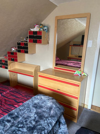 Child’s Bedroom Set- Solid Maple