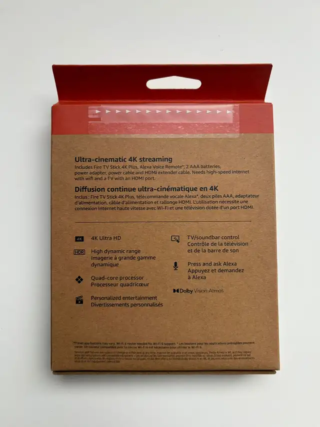 BNIB - Sealed - Amazon Fire TV Stick 4K PLUS (NOT Select)64728172157185121