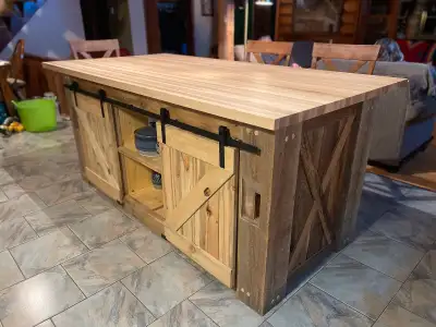 A custom kitchen island is our goal for you. It’s the heart of the home and we put our heart into de...