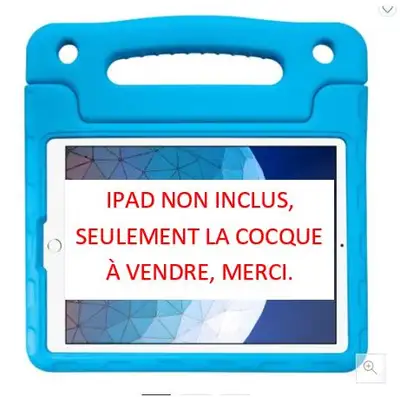 Coque - Little Buddy pour iPad de 10,2 po - bleu ou rose - NEUF, View more