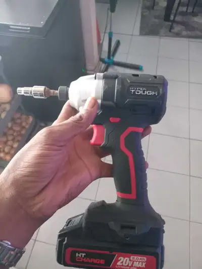 hypertough impact drill and battery , View more