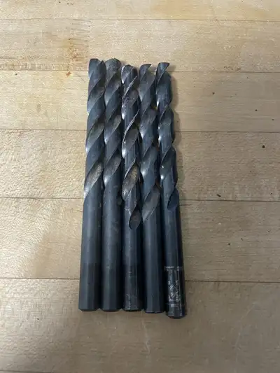 3/8' Drill Bits 4 new 1 used once , View more