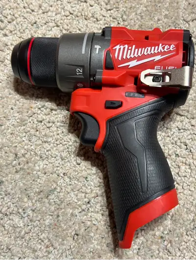brand new Milwaukee M12 FUEL brushless 1/2 hammer drill, View more