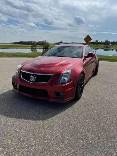 2011 Cadillac CTS-V in Crystal Red Tintcoat. Super clean, runs strong, and tastefully modded. Mods:...