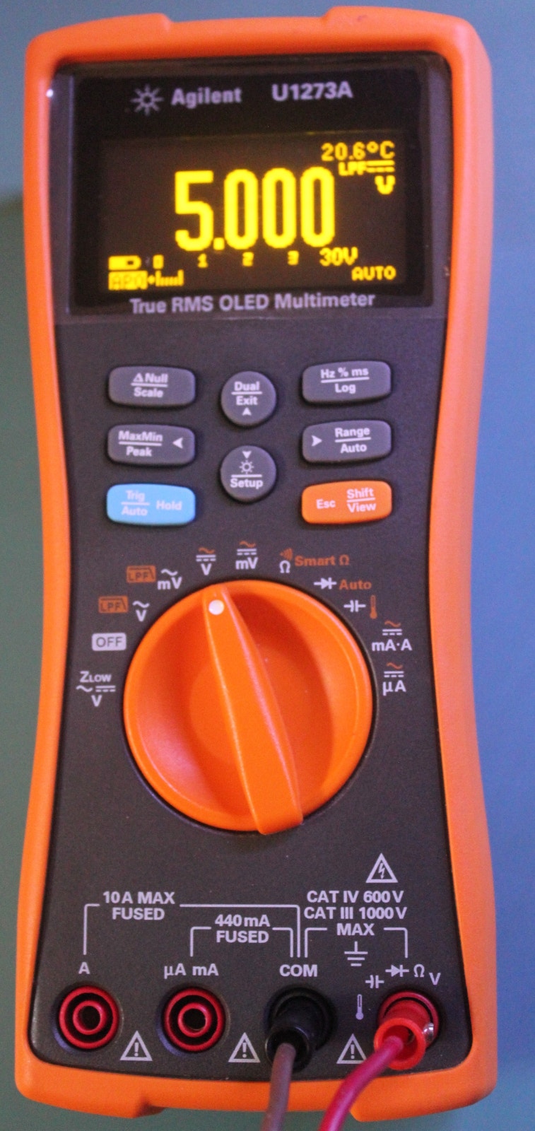 Agilent U1273A multimeter with OLED display | General Electronics ...