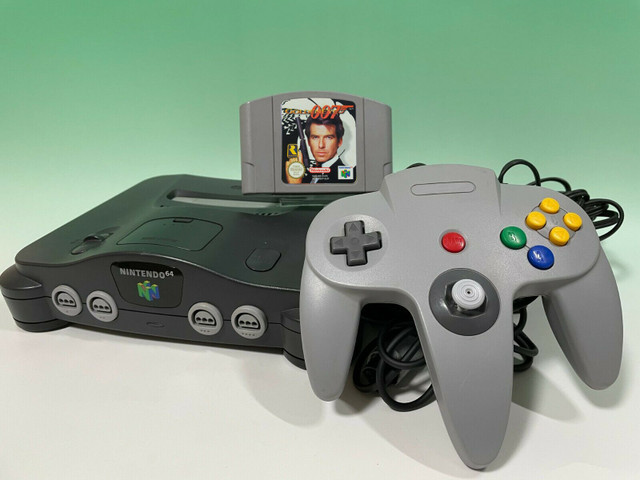 N64 + 1x Game Bundle [ 007 / Mario Kart / Smash Bros / Etc] in Older Generation in City of Toronto - Image 4