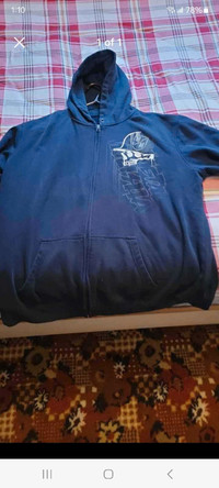 Metal Mulisha zipper hoodie size XL 