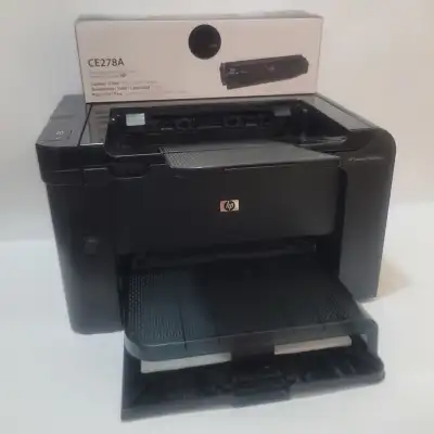 HP LaserJet P1606dn + extra NEW Toner Cartridge, View more