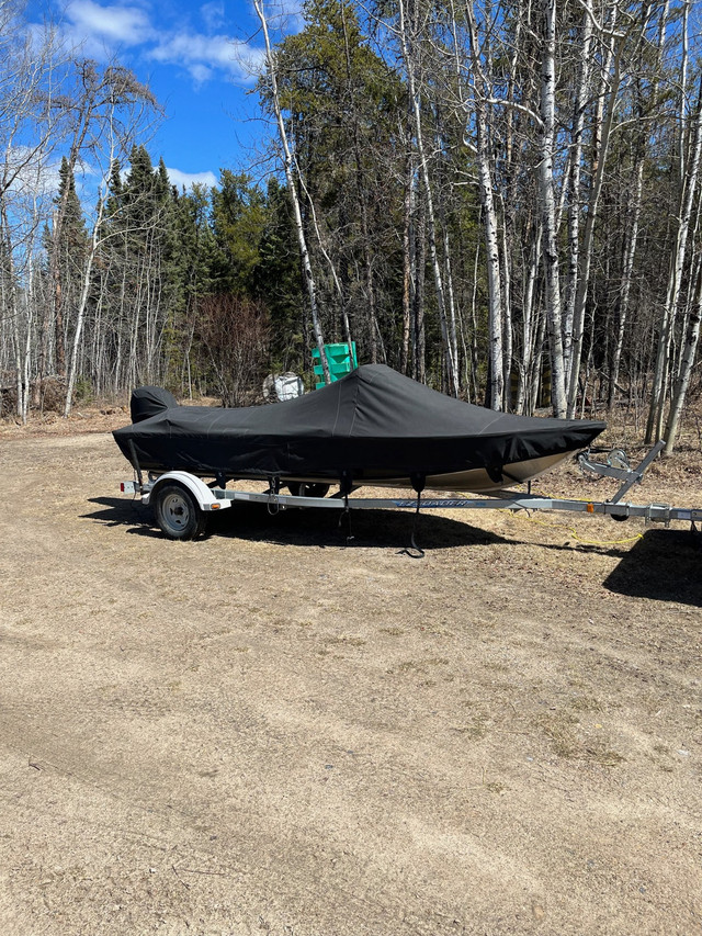 Aluminum 16ft  30hp Yamaha four stroke in Powerboats & Motorboats in Prince Albert - Image 4