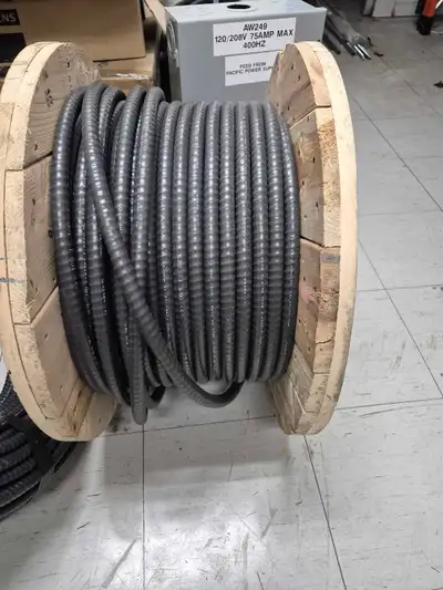 6/4 teck cable. $450. Retails for $1100.00. 50 meters. Connectors available as well.
