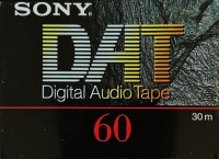 SONY DAT Digital Audio Tape 60 NEW