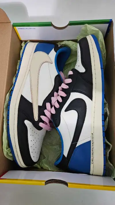 US 12, Air Jordan 1 Low Travis Scott Fragment (DM7866-140) |, View more
