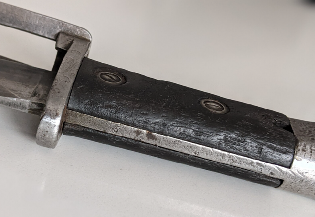 XRARE VINTAGE English M 1954  FAL Bayo with Scabbard in Arts & Collectibles in Gatineau - Image 8