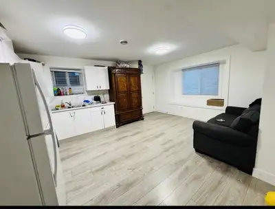 This bright and clean 2-bedroom, 1-bathroom walkout basement suite is located in a quiet, safe, and...