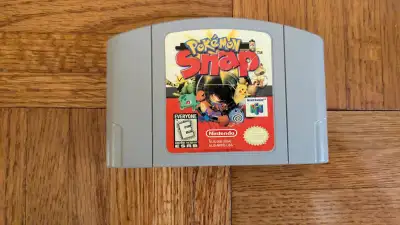 Pokemon Snap N64 game, View more