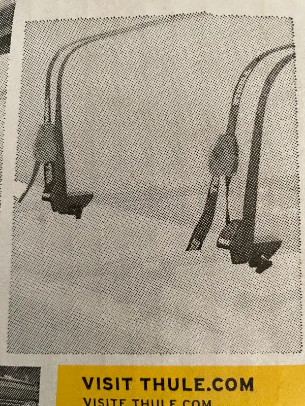 Thule canoe carrier kit in Canoes, Kayaks & Paddles in Ottawa - Image 3