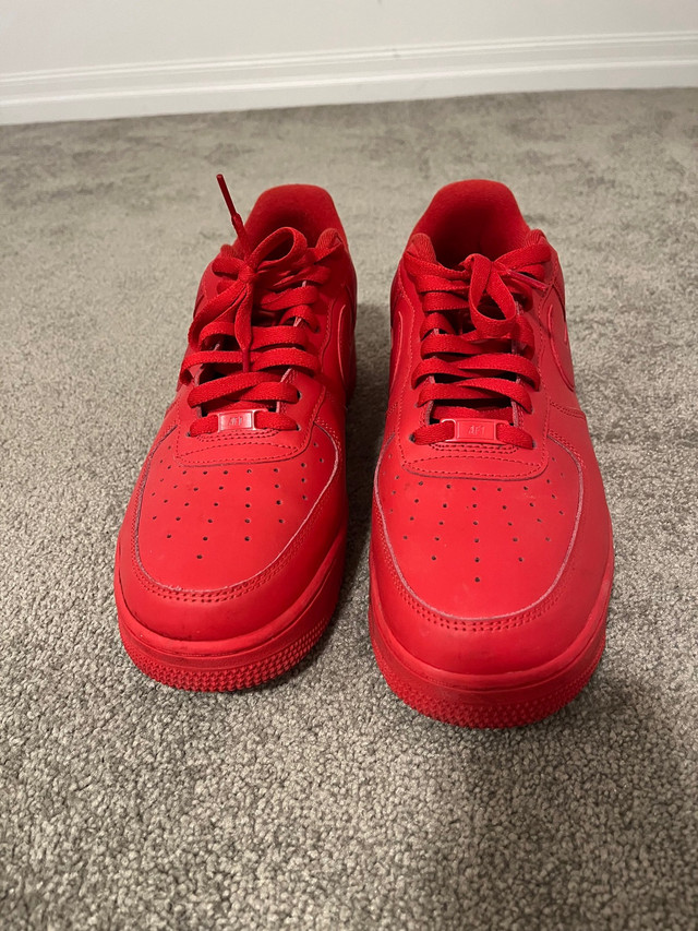 Size 13 Red Airforce one’s  in Men's in Kitchener / Waterloo - Image 3