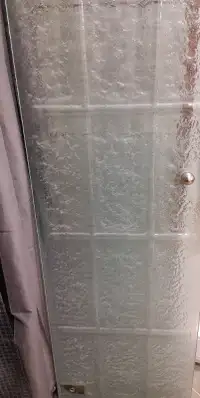 Porte de douche en verre trempée