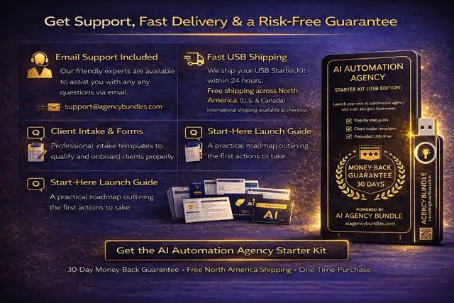 AI Automation Agency Starter Kit (Physical USB) in Other Business & Industrial in City of Toronto - Image 9