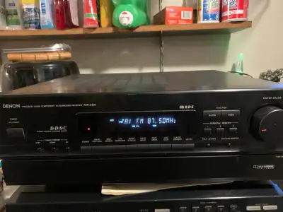 Denon AV-2500 Receiver, View more