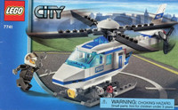 Lego City 100% Police Helicopter 7741 NO BOX