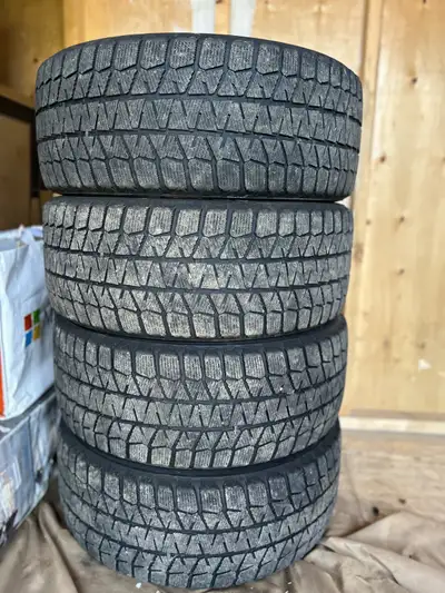 Selling a set of Audi A4 winter tires, size 245/45R17, mounted on RSSW rims. Have good tread left. T...