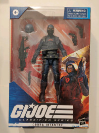 G.I. Joe Classified Series Cobra Infantry Trooper 6" figure 1/12