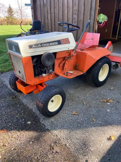 Allis Chalmers 410 lawn mower , View more