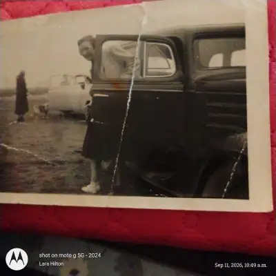 Mint antique car my grandma had open too offers motor is available but not in the vehicle