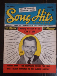Song Hits Magazine March 1956