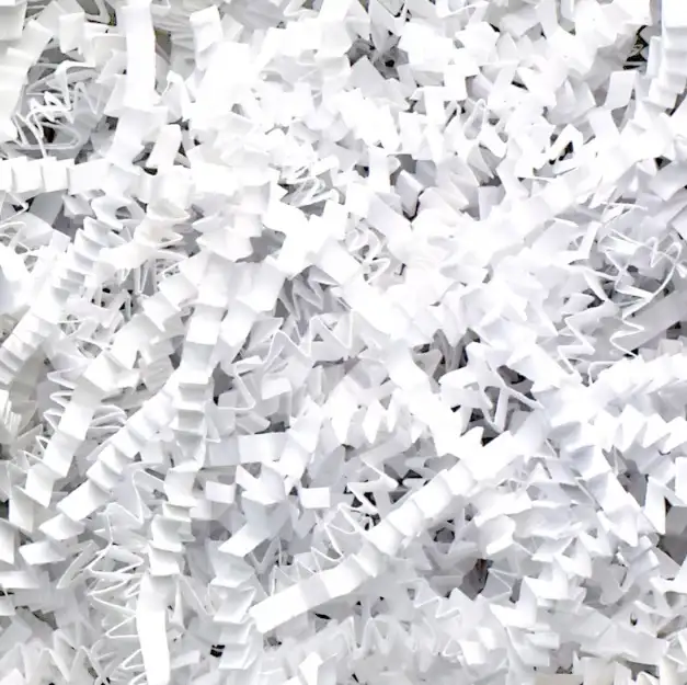White Crinkled Paper