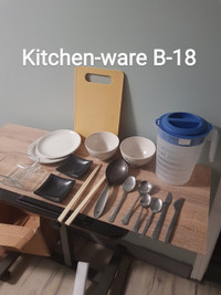 18 pcs Kitchen-ware/set