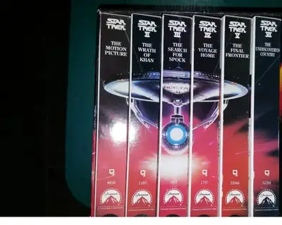 Like New Sticker Sealed 6 VHS Set $29 Near stade Olympique 514 255 4384 Check my other ads for more!...
