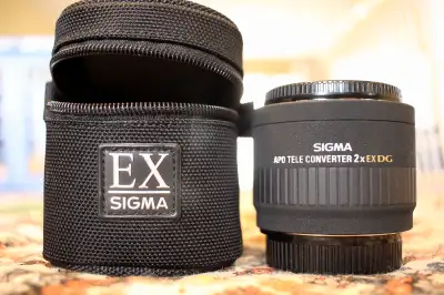 Sigma EX APO Tele Converter 2x EX DG Nikon Mount., View more