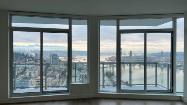 2 Bed, 2 Bath, Water Views, New Construction in Long Term Rentals in Burnaby/New Westminster