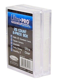 Ultra Pro 2-PIECE PLASTIC CASES ... 25,50,100,150,200,250 count