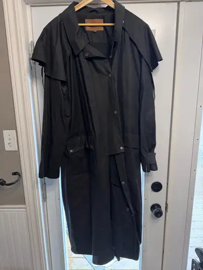 oilskin duster jacket, View more