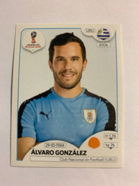 2018PANINI FIFA WORLD CUP RUSSIA STICKER A. GONZALEZ#103 URUGUAY