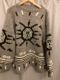 Unisex wool sweater (large)