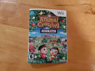 Nintendo Wii paper cover only for Animal Crossing, View more